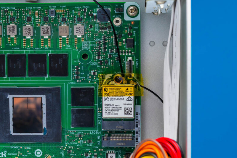 ASRock Rack AI Box-A395-Mediatek RZ717 Wi-Fi 7 Chip 1