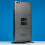 GMKtec EVO-X3 AI Mini PC-Front Angled 3