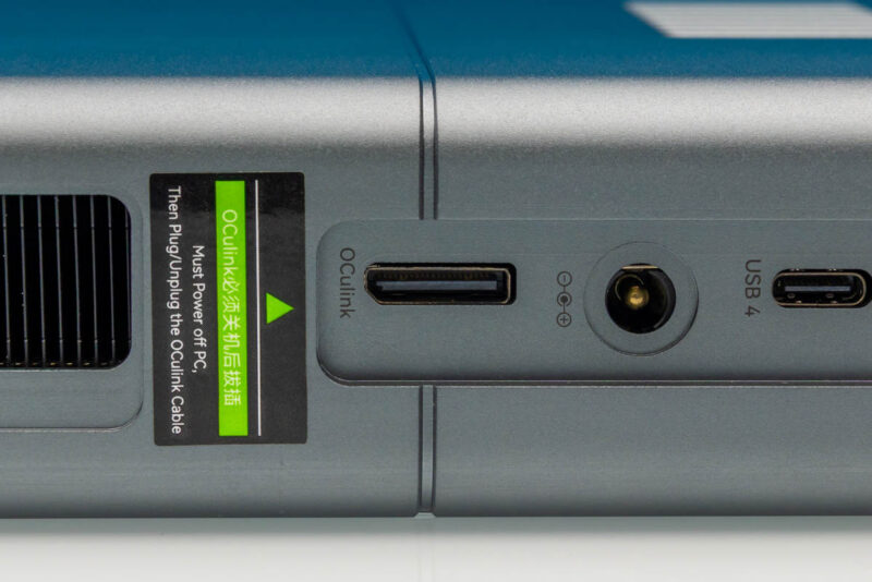 GMKtec EVO-X3 AI Mini PC-OCuLink Port 1
