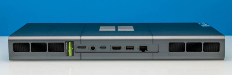 GMKtec EVO-X3 AI Mini PC-Rear 1