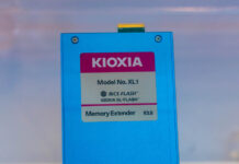 Kioxia XL1 CXL XL-FLASH NAND Device Shown KIOXIA-XL1 E3.S SSD 2