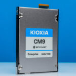 KIOXIA CM9 E3.S Enterprise NVMe SSD-Top Angled 2