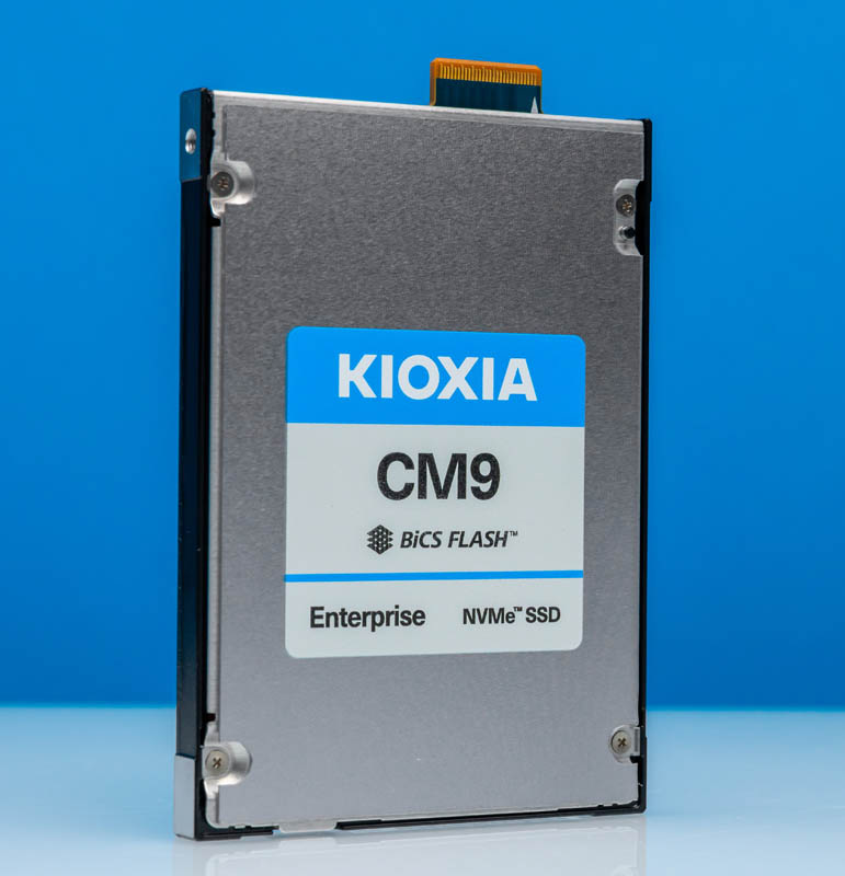 KIOXIA CM9 E3.S Enterprise NVMe SSD-Top Angled 2