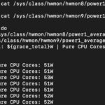 NVIDIA Grace GB300 Idle Power Consumption Module and Cores