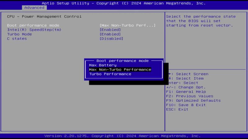 Qotom Q30952UE BIOS Performance