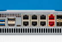 Qotom Q51551UT 4x 10GbE and 6x 2.5GbE Mini PC Review Qotom Q51551UT-Rear 1