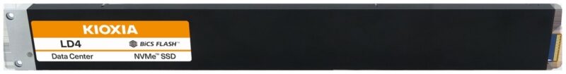 Kioxia LD4 E1.L SSD front view