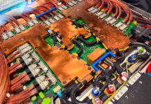 This is the AMD Helios HPE Juniper QFX5252 Switch Tray at OCP 2026 AMD Helios HPE Juniper QFX5252 OCP 2026-2