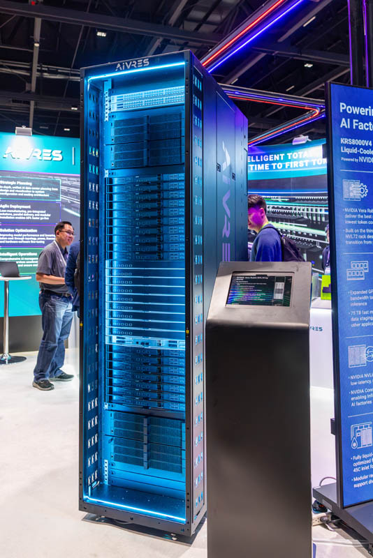 Aivres OCP Summit 2026 NVIDIA Vera Rubin NVL72 Rack 1 Aivres OCP Summit-NVIDIA Vera Rubin NVL72 Liquid-Cooled AI Rack 2