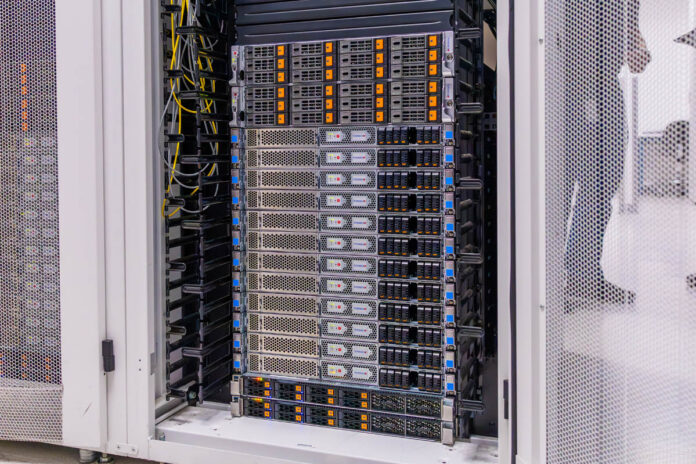F5 BNK Lab Supermicro NVIDIA H100 and BlueField-3 DPU Cluster 1