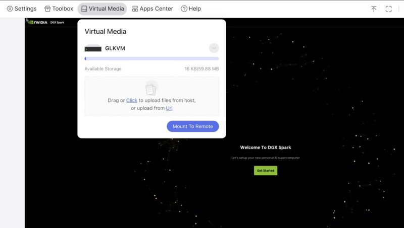 GL.iNet Comet Q GL-RMQ1 Virtual Media GL.iNet Comet Q GL-RMQ1 Virtual Media