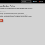 MSI Galaxy GB300 IPMI Power Restore Policy