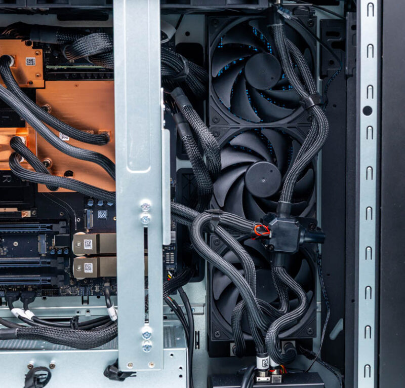 MSI XpertStation WS300-Internal Fans 1 MSI XpertStation WS300-Internal Fans 1