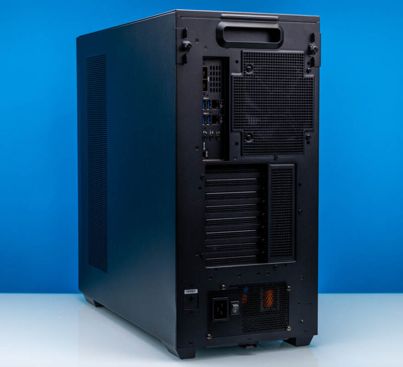 MSI XpertStation WS300-Rear Angled 1 MSI XpertStation WS300-Rear Angled 1