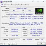 Microsoft Surface Ultra cpu-z