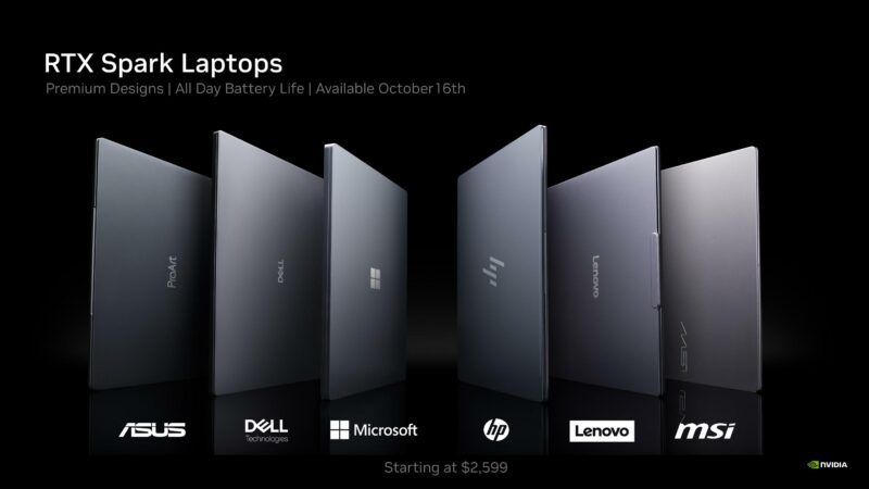 RTX Spark N1X Lanch Laptops RTX Spark N1X Lanch Laptops