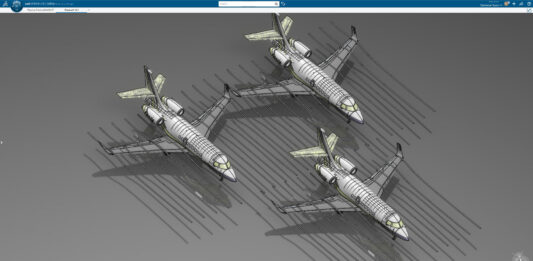 SPECviewperf CATIA ThreeLoftJetsDarkMirror