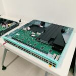 STH AWS Networking Lab Tour – AWS custom 1GbE management switch front panel