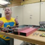 STH AWS Networking Lab Tour – DWDM long-haul optical modules on the bench
