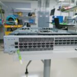 STH AWS Networking Lab Tour – Encrypted 12.8 Tbps Maxx switch front panel