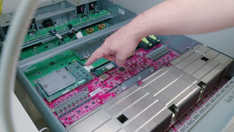 STH AWS Networking Lab Tour - Inside the 102.4 Tbps AWS switch