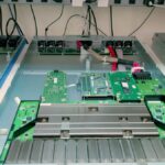 STH AWS Networking Lab Tour – Inside the green 12.8 Tbps AWS switch