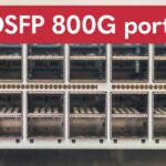 STH AWS Networking Lab Tour – OSFP 800G ports on the 51.2 Tbps AWS switch