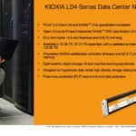 KIOXIA LD4 Series Overview Slide 3: KIOXIA LD4 Series data center NVMe SSD specifications